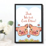 FRAMED Print For Baby Boy Nursery Baby Girls Nursery Bedroom Art