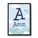 PERSONALISED Nursery Decorations Boys Bedroom Wall Art