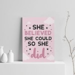 Girls Bedroom Accessories Motivational Print For Girls Bedroom