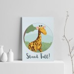 Giraffe Animal Prints For Nursery / Safari Themed Nursery Decor