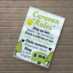 Caravan Rules Print Caravan Accessories Caravan Gift Home Decor