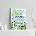 Caravan Rules Print Caravan Accessories Caravan Gift Home Decor