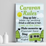 Caravan Rules Print Caravan Accessories Caravan Gift Home Decor