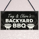 PERSONALISED Any Name Garden Sign BBQ Sign Garden Shed Sign