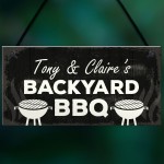 PERSONALISED Any Name Garden Sign BBQ Sign Garden Shed Sign