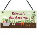 PERSONALISED Allotment Sign ANY NAME Garden Signs And Plaques