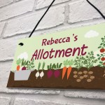 PERSONALISED Allotment Sign ANY NAME Garden Signs And Plaques