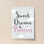 Sweet Dreams Nursery Decoration For Girls Bedroom Pink Theme