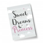 Sweet Dreams Nursery Decoration For Girls Bedroom Pink Theme