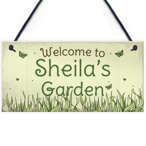 Personalised Garden Plaque Any Name Summer House Sign Gifts