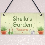 Personalised Garden Sign Any Name Summer House Plaques Gift