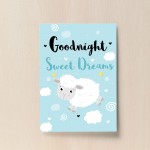 Sweet Dreams Nursery Print Girls Bedroom Decor Boys Nursery Gift