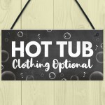 Garden Hot Tub Signs Funny Hot Tub Rules Sign Garden Plaques