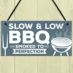 Novelty BBQ Sign For Garden BBQ Area Sign Garden Shed Plaque