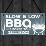 Novelty BBQ Sign For Garden BBQ Area Sign Garden Shed Plaque