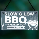 Novelty BBQ Sign For Garden BBQ Area Sign Garden Shed Plaque