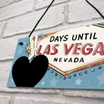 CHALKBOARD Countdown To Holiday Sign Vegas Countdown Plaque 