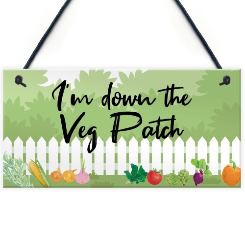 Garden Signs Vegetable Patch Sign Shed Sign Summer House Plaque 