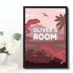 PERSONALISED Boys Bedroom Sign Boys Bedroom Wall Art