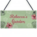 Novelty Garden Sign Personalised Garden Shed SummerHouse Sign