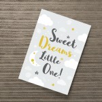 Sweet Dreams Baby Nursery Print Girls Nursery Decor Boys Nursery