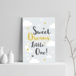 Sweet Dreams Baby Nursery Print Girls Nursery Decor Boys Nursery