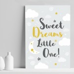 Sweet Dreams Baby Nursery Print Girls Nursery Decor Boys Nursery