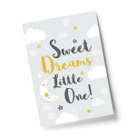 Sweet Dreams Baby Nursery Print Girls Nursery Decor Boys Nursery