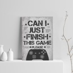 Gamer Gift For Xbox Fan Gaming Sign Man Cave Sign Boys Bedroom