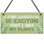 FUNNY Garden Sign Garden Plaque Summer House Sign Shed Plaque