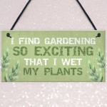 FUNNY Garden Sign Garden Plaque Summer House Sign Shed Plaque