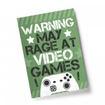 Funny Gaming Sign Novelty Gamer Gift For XBOX Fan Gaming Sign