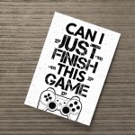 Gaming Sign For Man Cave Boys Bedroom Wall Art Gamer Gifts