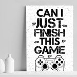 Gaming Sign For Man Cave Boys Bedroom Wall Art Gamer Gifts