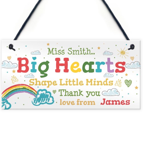 Personalised Teacher Gifts For Women Men Thank You Present