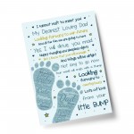 Daddy To Be Gifts From The Bump Baby Poem Fathers Day Gifts