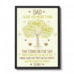 Fathers Day Gifts For Dad Framed Print Dad Birthday Gift Son