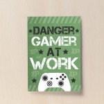 Boys Bedroom Wall Art Gaming Print For Wall Gamer Gift For Son