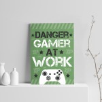 Boys Bedroom Wall Art Gaming Print For Wall Gamer Gift For Son