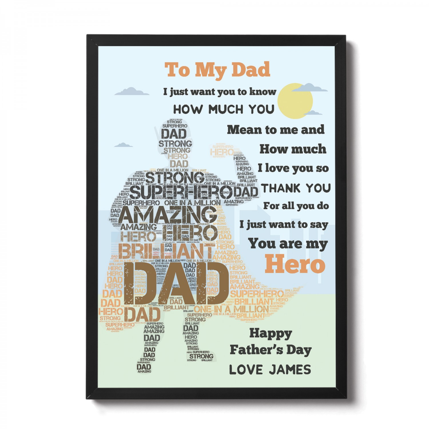 SUPER-DAD Father's Day BUNDLE Printable and Digital Gifts made by kids!