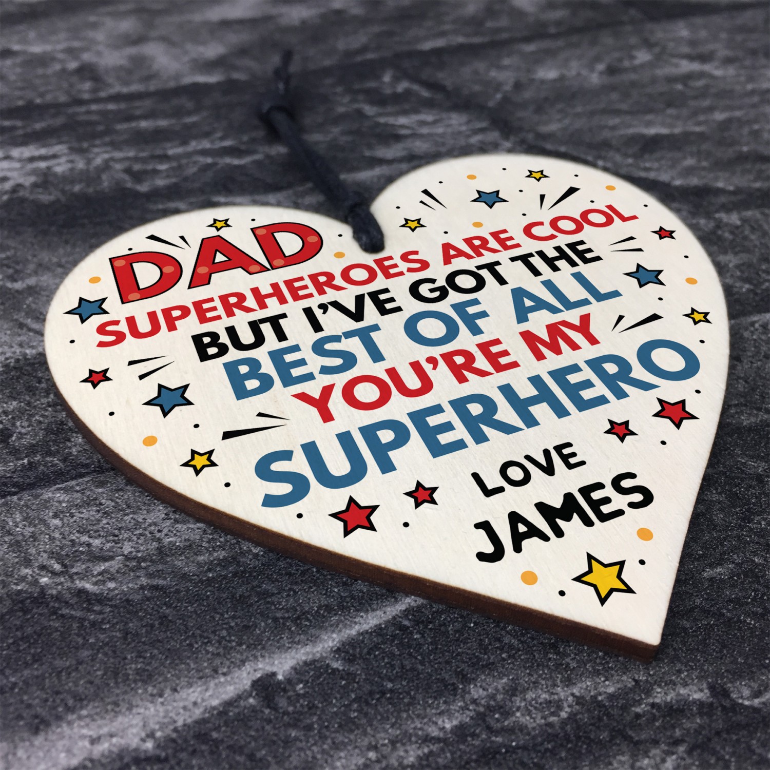Buy Indigifts IA Dad Superman Dad Printed Blue Cushion Cover 18x18 inches,  Gift for Papa Birthday, Gift for Papa, Daddy Gifts, Papa Gift Item Online  at Low Prices in India - Amazon.in