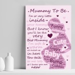 Mummy To Be Print New Mummy Gift Baby Shower Gift Mum To Be