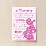 Mummy To Be Presents Mummy To Be Gift From Bump Mum Print