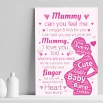 Mummy To Be Presents Mummy To Be Gift From Bump Mum Print