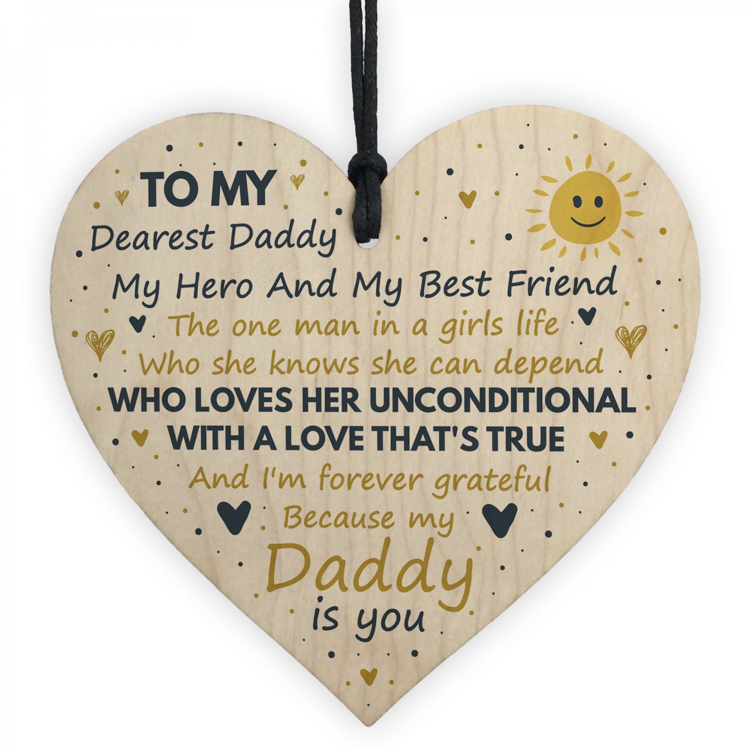 Daddy daughter hot sale fathers day gifts