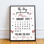 Personalised New Mum Gifts Newborn Baby Gifts Mummy Calendar