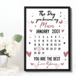 Personalised New Mum Gifts Newborn Baby Gifts Mummy Calendar