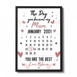 Personalised New Mum Gifts Newborn Baby Gifts Mummy Calendar