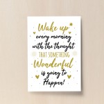 Inspirational Motivational Positive Quote Print Birthday Friends