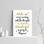 Inspirational Motivational Positive Quote Print Birthday Friends